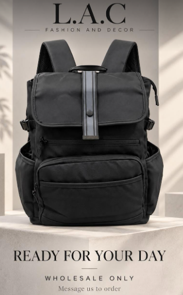 Multi-Pocket Flap Backpack