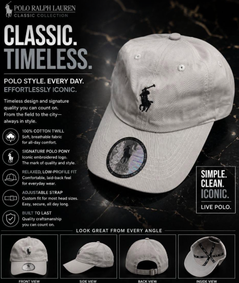 Polo Ralph Lauren Classic Cotton Cap