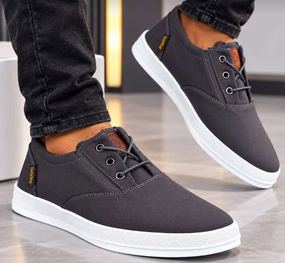 Casual Lace-Up Sneakers