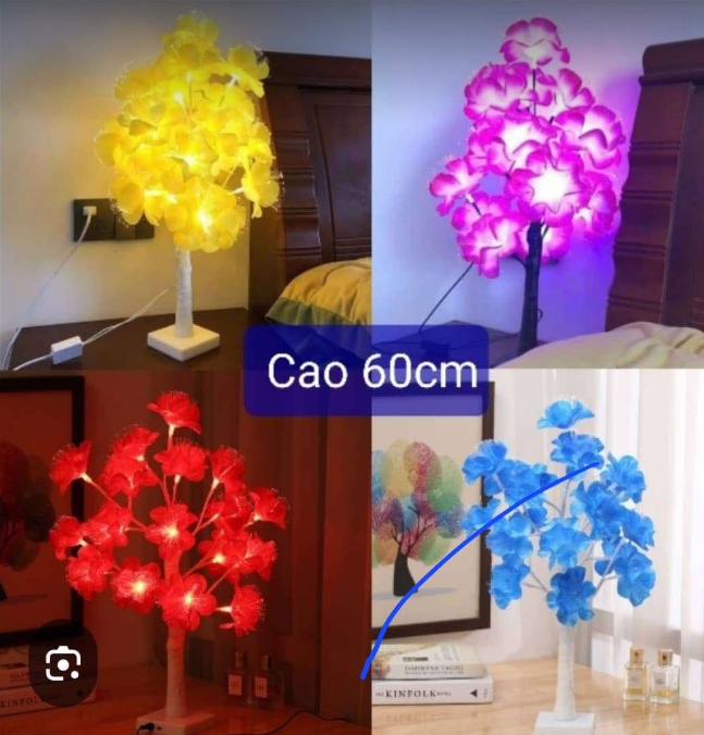 LED Flower Tree Table Lamp