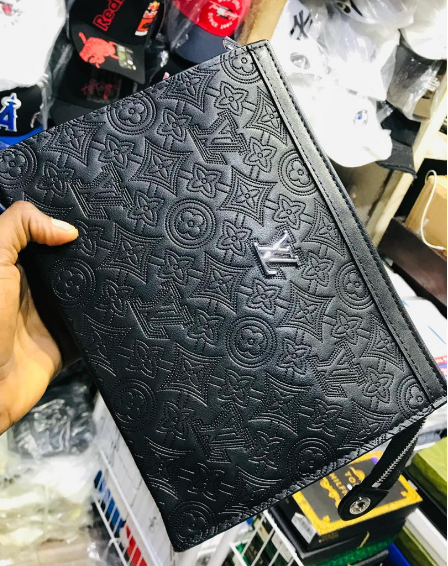 Louis Vuitton Monogram Wristlet Clutch Bag