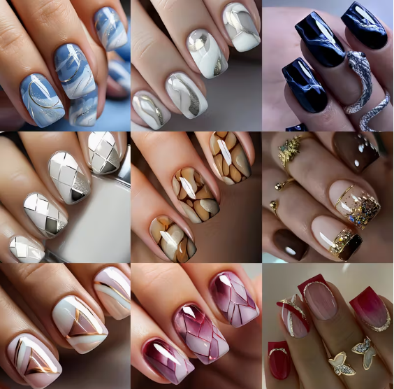 216-Piece Press-On Nail Kit