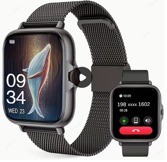 New smartwatch with full touchscreen display