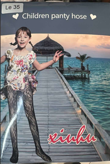 Lace Pattern Pantyhose